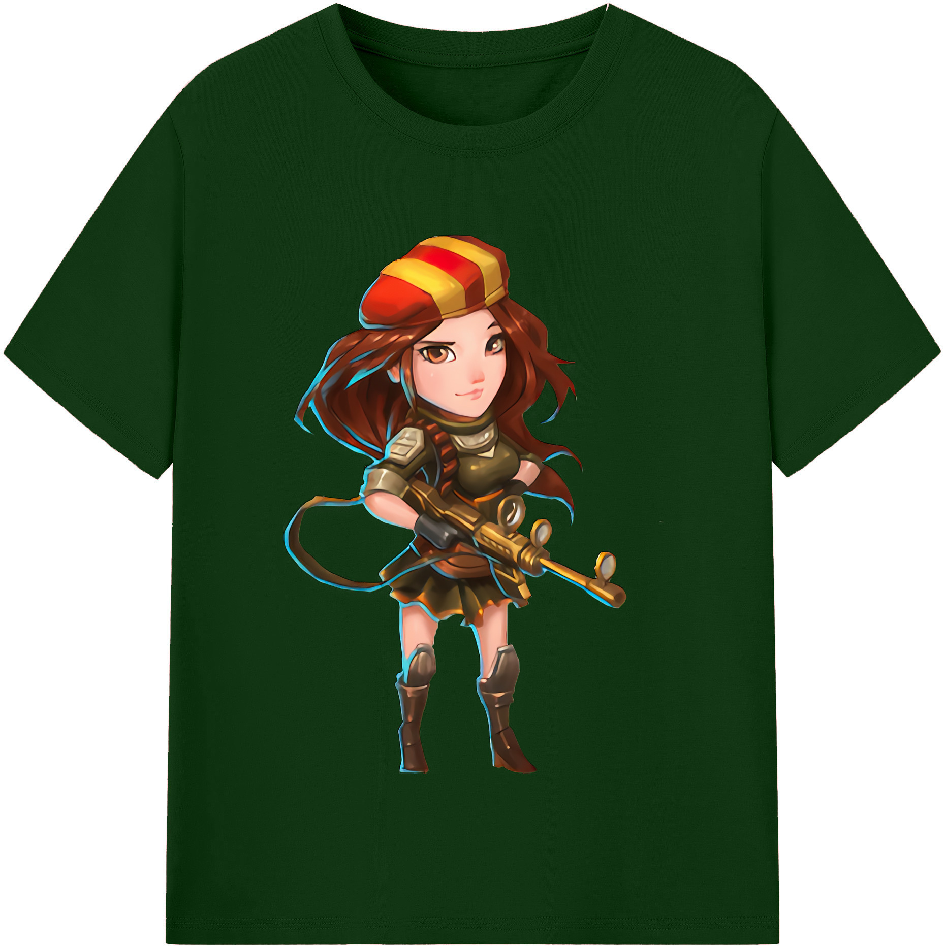 リーグ・オブ・レジェンド League of Legends LOL 綿100％半袖Tシャツ（フロントプリント）